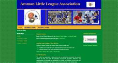 Desktop Screenshot of ammanlittleleague.com